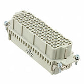 Harting Connector, insert, Crimp, female, 108 contacts, 24B, 10A